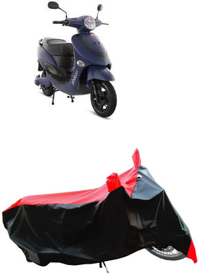 KEDIT Two Wheeler Cover for Hero(Electric Photon, Red)