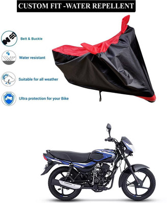 CODOKI Waterproof Two Wheeler Cover for Bajaj(CT110, Red)
