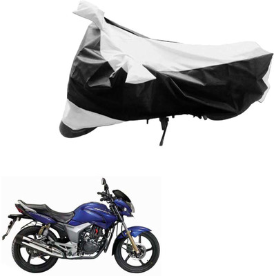 Mdstar Waterproof Two Wheeler Cover for Hero(CBZ TYPE 1, Black, Silver)