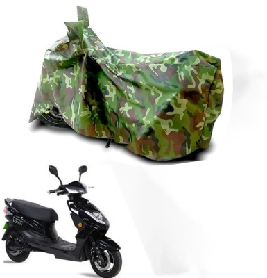 EGAL Waterproof Two Wheeler Cover for Universal For Bike(Electric, Green)