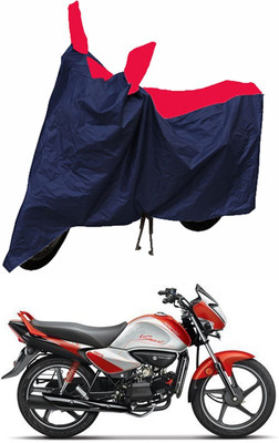Mdstar Waterproof Two Wheeler Cover for Hero(Splendor I Smart, Red, Blue)