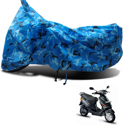 Euro Care Waterproof Two Wheeler Cover for Hero(E Sprint, Blue)