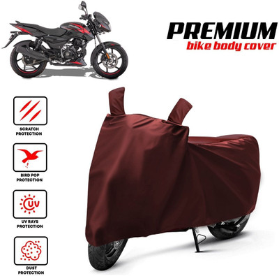 SThanaveX Waterproof Two Wheeler Cover for Bajaj(Pulsar 125, Black, Blue, Multicolor)