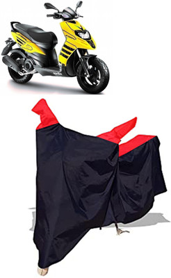 Amexride Two Wheeler Cover for Aprilia(Storm 125, Black)