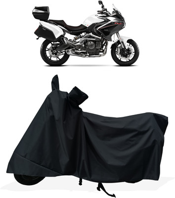 Tricway Two Wheeler Cover for Benelli(TNT 600 GT, Black)