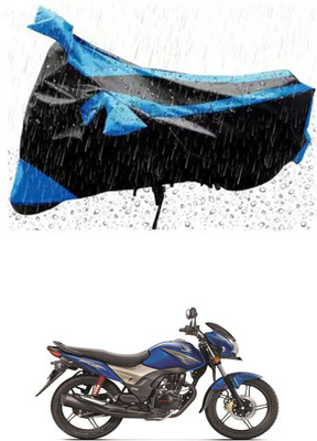 RONISH Waterproof Two Wheeler Cover for Honda(CB Shine SP, Blue)
