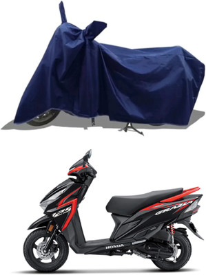 RAQTRO Waterproof Two Wheeler Cover for Honda(Grazia BS6, Blue)