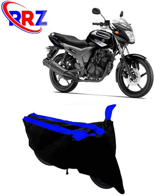 RRZ Waterproof Two Wheeler Cover for Yamaha(SZ-S, Black, Blue)
