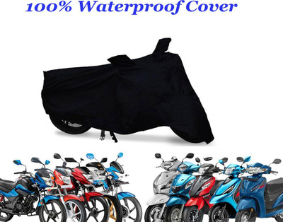 Mobidezire Two Wheeler Cover for Honda(Activa 125, Black)