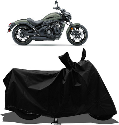 Tricway Waterproof Two Wheeler Cover for Kawasaki(Vulcan S BS6, Black)