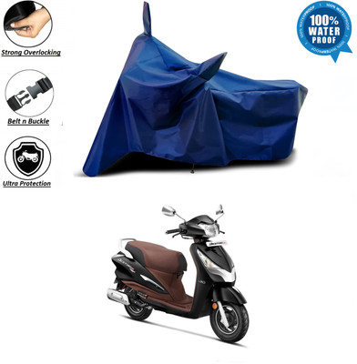 WMIZEXA Waterproof Two Wheeler Cover for Universal For Bike(Blue)