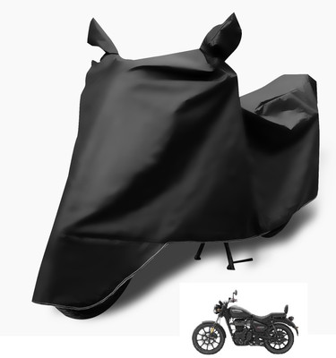 MOCKHE Waterproof Two Wheeler Cover for Royal Enfield(Meteor, Multicolor)