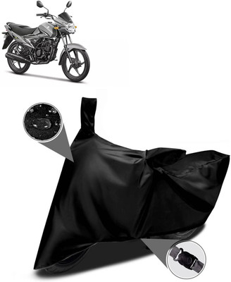 DeepShakshi AUTOMOTIVE Two Wheeler Cover for Suzuki(Hayate EP, Black)