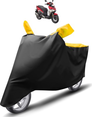 Caronix Two Wheeler Cover for Hero(Yellow)