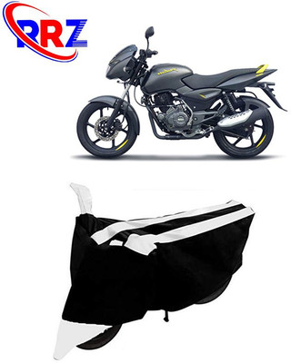 RRZ Waterproof Two Wheeler Cover for Bajaj(Pulsar NS 200, Black, White)