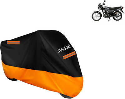 Juvdoxj Waterproof Two Wheeler Cover for Bajaj(Platina 100, Orange)