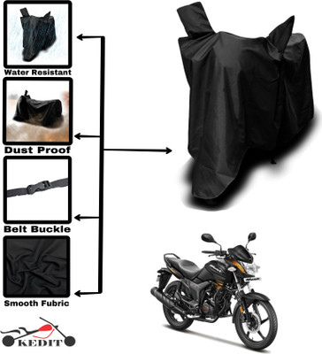 AASHTIK MART Two Wheeler Cover for Hero(Hunk, Black)