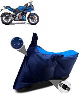 PAGORA Waterproof Two Wheeler Cover for Bajaj(Blue)