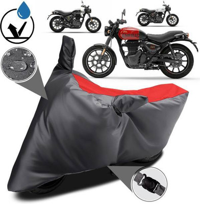 smwzxyu Waterproof Two Wheeler Cover for Royal Enfield(Red)