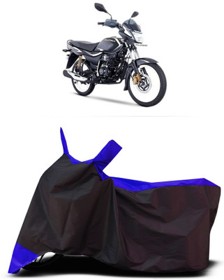 VESMEI Two Wheeler Cover for Bajaj(Platina 110 H-Gear, Blue)