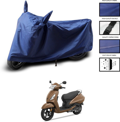 CODOKI Waterproof Two Wheeler Cover for TVS(Jupiter classic, Blue)