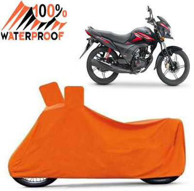 Autoinnovation Waterproof Two Wheeler Cover for Honda(SP 125, Orange)