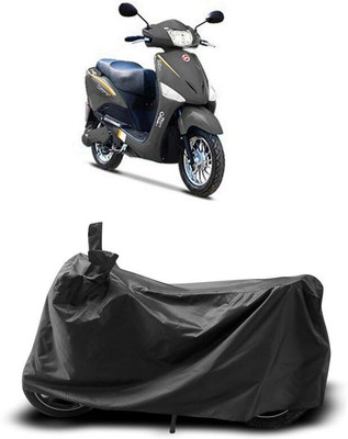 KEDIT Two Wheeler Cover for Hero(Electric Optima HS500 ER, Black)