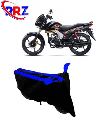 RRZ Waterproof Two Wheeler Cover for Mahindra(Centuro XT, Black, Blue)