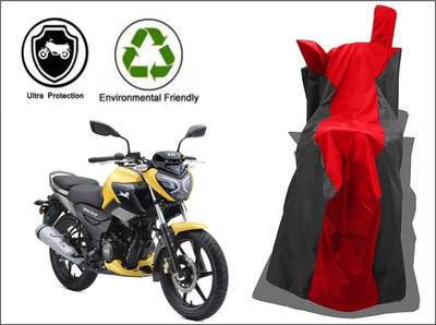 MMSSTAR Waterproof Two Wheeler Cover for TVS(Raider, Red, Black)