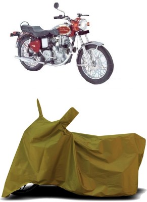 VESMEI Two Wheeler Cover for Royal Enfield(Machismo 500, Blue)