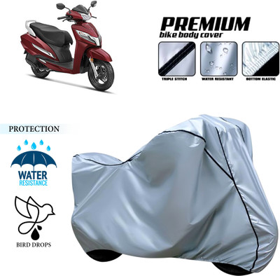 PAGORA Waterproof Two Wheeler Cover for Honda(Activa 125, Silver)