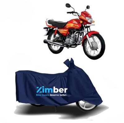 ZIMBER Two Wheeler Cover for Honda(CD deluxe, Blue)