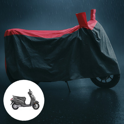 PAGORA Waterproof Two Wheeler Cover for Honda(Activa 4G, Grey, Red)