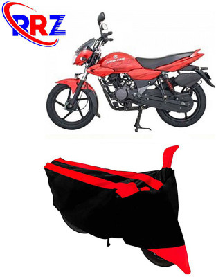 RRZ Waterproof Two Wheeler Cover for Bajaj(XCD 135, Black, Red)