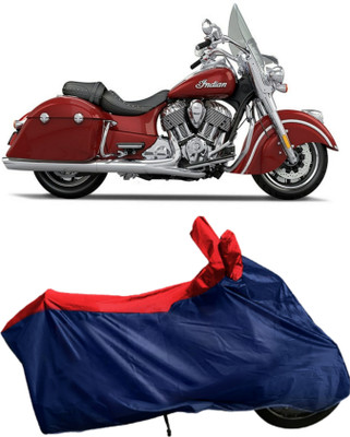 rakku Waterproof Two Wheeler Cover for Indian(Springfield, Blue, Red)