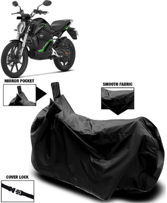 MMSSTAR Waterproof Two Wheeler Cover for Revolt(RV 300, Black)