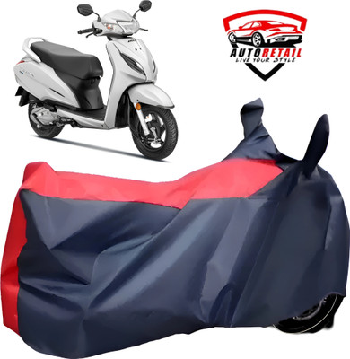 AutoRetail Waterproof Two Wheeler Cover for Honda(Activa, Blue, Red)