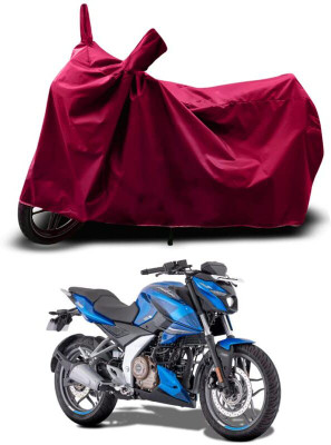 KEDIT Two Wheeler Cover for Bajaj(Pulsar 250 BS6, Maroon)