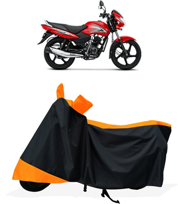 Tricway Two Wheeler Cover for TVS(Sport BS6, Orange)