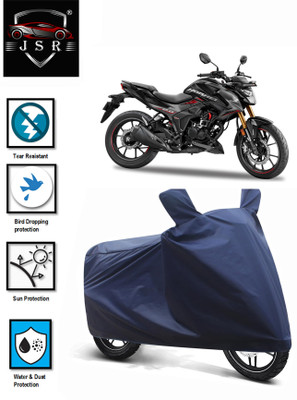 J S R Waterproof Two Wheeler Cover for Honda(Hornet 2.0, Blue)