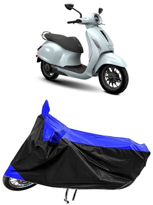 MMSSTAR Two Wheeler Cover for Bajaj(Chetak, Blue)