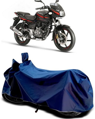 KEDIT Two Wheeler Cover for Bajaj(Pulsar 180 BS6, Blue)