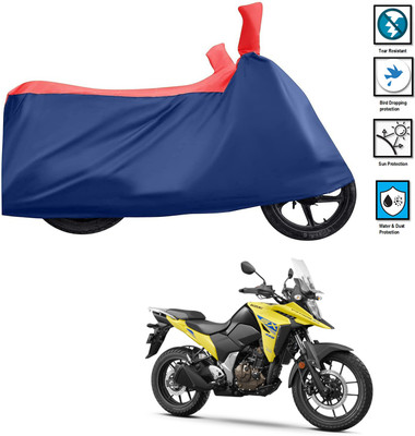 GOSHIV-car and bike accessories Waterproof Two Wheeler Cover for Suzuki(Red)