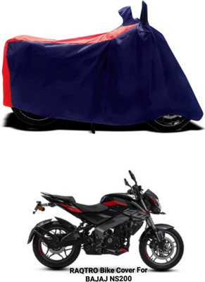 Mdstar Waterproof Two Wheeler Cover for Bajaj(Pulsar NS200, Red, Blue)