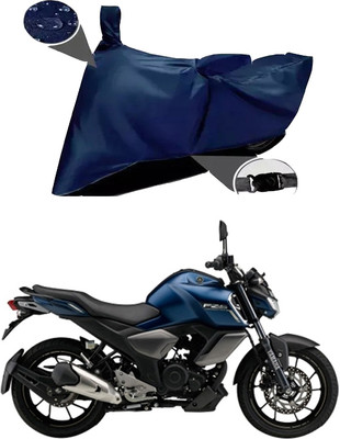 Mdstar Waterproof Two Wheeler Cover for Yamaha(FZ S FI New, Blue)