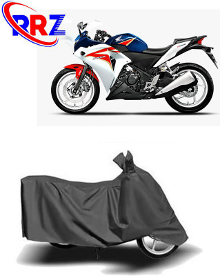 RRZ Waterproof Two Wheeler Cover for Honda(CBR 250R, Grey)