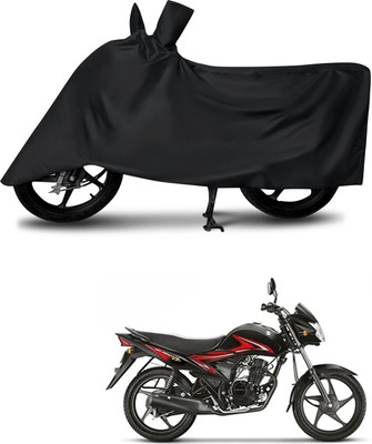DeepShakshi AUTOMOTIVE Waterproof Two Wheeler Cover for Suzuki(Hayate, Black)