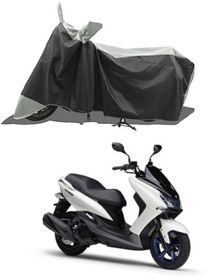 GROFATIK Two Wheeler Cover for Yamaha(Majesty S 155 maxi, Grey)