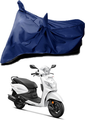 DeepShakshi AUTOMOTIVE Waterproof Two Wheeler Cover for Hero(BS6, Blue)