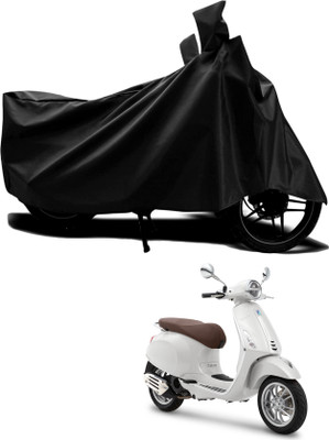 KEDIT Two Wheeler Cover for Piaggio(Vespa SXL, Black)